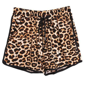 Leopard Print Shorts