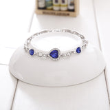 Crystal Heart Bracelet