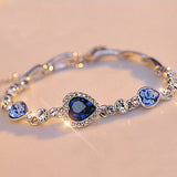 Crystal Heart Bracelet