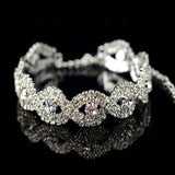 Deluxe Silver Crystal Bracelet