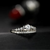 Crystal Crown Ring