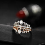 Crystal Crown Ring