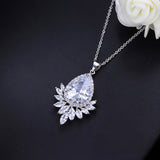 Water Drop Crystal Necklace