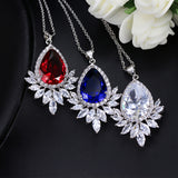 Water Drop Crystal Necklace