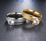 Titanium Crystal Ring