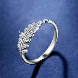 Simple Leaf Ring