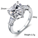 Heart Crystal Ring