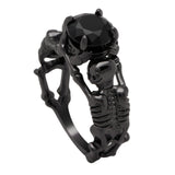 Crystal Skeleton Ring