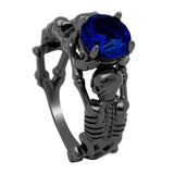 Crystal Skeleton Ring