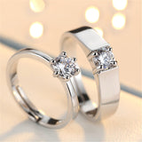 Couples Crystal Ring