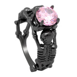 Crystal Skeleton Ring