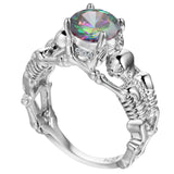 Crystal Skeleton Ring