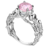 Crystal Skeleton Ring