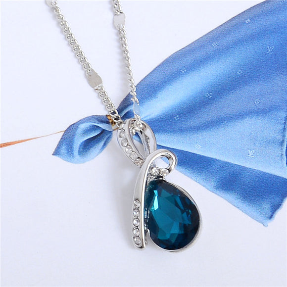 Austrian Crystal Necklace Pendant