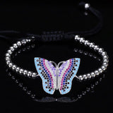 Crystal Butterfly Bracelet