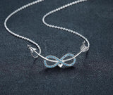 Infinity Arrow Necklace