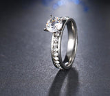 Elegant 360 Crystal Ring