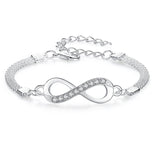 Crystal Infinity Bracelet