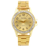 Stainless Steel Crystal Watch
