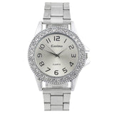 Stainless Steel Crystal Watch