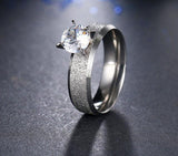 Titanium Crystal Ring