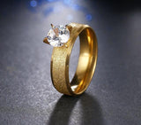 Titanium Crystal Ring